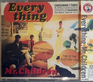 Mr.Children Everything 初回盤