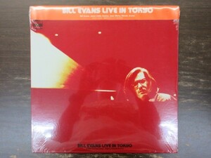 三Q1■LP★デッドストック新品未開封！（Deadstock/unopened）★BILL EVANS（ビル・エヴァンス）｜CBS/SONY JP//掛け帯「LIVE～（w/OBI）」