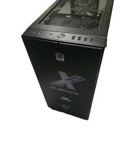 【中古品】PCケース　電源ユニット＆コード一式＆CDドライブ＆ビス付き 現状品