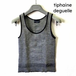 tiphaine deguelle ノースリーブ トップス ユナイテッドアローズ UNITED ARROWS シルク 混紡 ティンファンニュデュゲル tiphainedeguelle