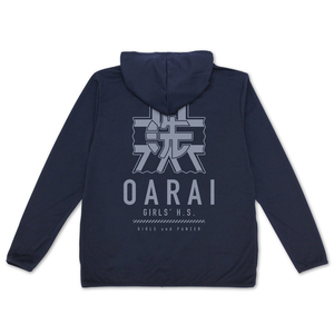 【新品/公式】ガールズ&パンツァー 最終章 XL 大洗女子学園 薄手ドライパーカー Ver.2.0/NAVY 公式グッズ colleize