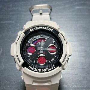 電池交換済み　CASIO G-SHOCK AW-591SC Crazy Colors　クレイジーカラーズ ホワイト