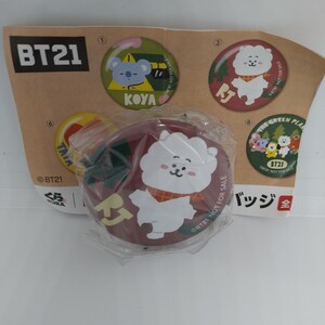 くら寿司 BT21 オリジナル缶バッチ 未開封新品