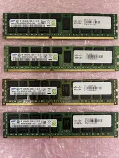 SAMSUNG　サムスン　8GBメモリ　PC3L-12800R 4枚 計32GB
