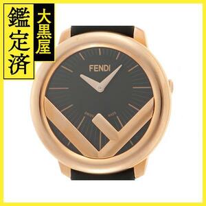 FENDI　フェンディ　時計　エフイズフェンディラナウェイ　F710531011　クォーツ　ブラック　SS/革　2148103709159【207】