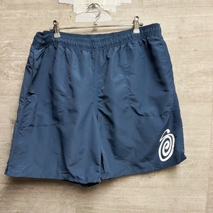 STUSSY ステューシー Curly S Water Short ショーツ ブルー系 sizeL 【中目黒B04】