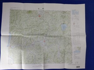 20万分の1地勢図【弘前】国土地理院発行・平成6年編集・平成７年発行　《奥羽本線・花輪線・弘南鉄道・白神山地・大館・能代》