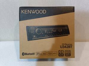 ◆未使用◆　KENWOOD　U342BT　Bluetooth・ＵＳＢ・ＡＵＸ・CD等　★新品★　今年9月購入も使用せず保管