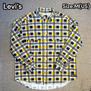 Levi’s スケートボード チェック ボタンダウン シャツ USモデル　チェック柄 ネルシャツ