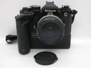 Nikon FE-2 １眼レフフイルムカメラ　NIKKOR 28mm 1:3.5 【KNY015】