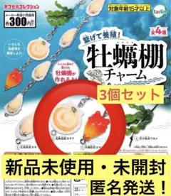 牡蠣棚チャーム 北海道産ホタテ 宮城県産ホヤ ガチャガチャ