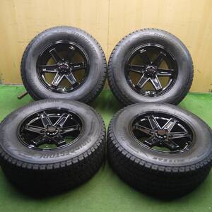 *送料無料* バリ溝 21年 綺麗 9.5分★スタッドレス KEELER 265/65R17 ブリヂストン DM-V3 TACTICS キーラー PCD139.7/6H★4032604Hス