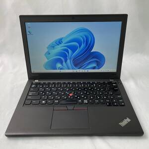 Lenovo ThinkPad X270 20HMS7T400 ◆Intel Core i3-7100U @ 2.40GHz◆メモリ4GB/HDD500GB◆12.5型HD◆Win11【ジャンク品】1559