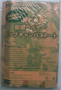 未使用品★「迷彩柄仮面ライダービッグキャンバストート　鎧武＆ウィザード　とじ込み付録　GAKKEN 
