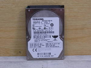 △F/929●東芝 TOSHIBA☆2.5インチHDD(ハードディスク)☆320GB SATA300 7200rpm☆MK3261GSYN☆中古品