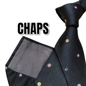 CHAPS　チャップス　ブラック系　ビリヤード柄　日本製