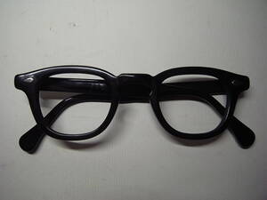 超希少 ヴィンテージ 50s-60s TART OPTICAL ARNEL ブラック 44-26 シークレット・ウィンドゥ ジョニー・デップ着用サイズ ブラッド・ピット