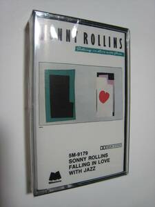 【カセットテープ】 SONNY ROLLINS / ★新品未開封★ FALLING IN LOVE WITH JAZZ US版 ソニー・ロリンズ JAZZに恋して