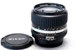 Nikon ニコン 純正 NIKKOR 24mm 単焦点高級ワイドレンズ 1:2.8 (Ai) 希少・完動品