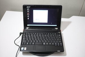 【PK5】懐かし!! Acer one ZG5 ミニノートパソコン エイサー 部品取り・修理ベース用　ジャンク　昭和レトロ