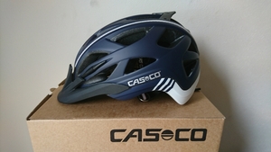 Casco　MTBヘルメット 　Activ2 　 NAVY/marine white　 Mサイズ（56-58cm）　新品未使用