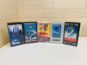 入手困難 希少 レア品 サーフィン VHS/ビデオ 5本セット 海外 サーフムービー｜good times/loose chance/focus/the show/エンドレスサマー2