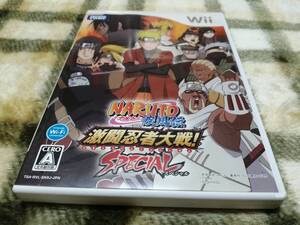 Wii NARUTO -ナルト- 疾風伝 激闘忍者大戦!SPECIAL 