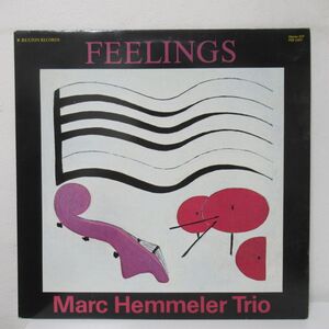 JAZZ LP/SWITZERLAND ORIG./美盤/Marc Hemmeler Trio - Feelings/Ｂ-13191