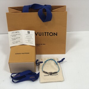 07w17607★1円~ LOUIS VITTON Silver Lokit Q05785/G67620 ルイ・ヴィトン シルバー・ロックイット アクセサリー 中古品