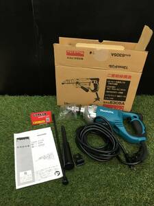 【中古美品】【0906】makita(マキタ) 13㎜電気ドリル ブレーキ付(鉄工13㎜ 木工30㎜) 6305A　ITEZG4ZLBBBI