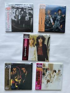 中古紙ジャケット　チープ・トリック5タイトル Cheap Trick