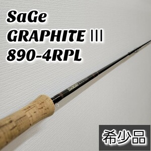 SAGE GRAPHITE Ⅲ 890-4RPL セージ グラファイト フライロッド 4ピース パックロッド