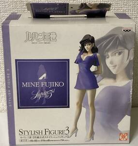 希少 プライズ 未開封 パンプレスト ルパン三世/峰不二子 DX組立式 スタイリッシュフィギュア3 MINE FUJIKO