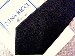 ♪2141S♪新品【ペイズリー 柄】ニナリッチ【NINA RICCI】ネクタイ