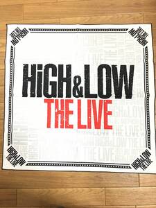 HIGH＆LOW THE LIVE　バンダナ　未使用品