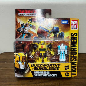 Transformers Buzzworthy Bumblebee and Spike Witkicky Legends War for Cybertron 海外 即決