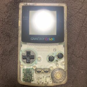 まとめて取引可　GAMEBOY COLOR GBC ゲームボーイカラー本体　クリア 