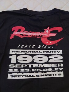 レア！矢沢永吉　Tシャツ　当時物　YAZAWA　フリーサイズ　ロッキンE　ロック　東京ナイト　非売品　COOLS　