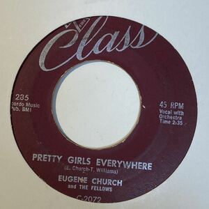 R&B/// EUGENE CHURCH - PRETTY GIRL EVERYWHERE クボタタケシ 小西康陽 ロンドンナイト オルガンバー サバービア GAZ MAYALL