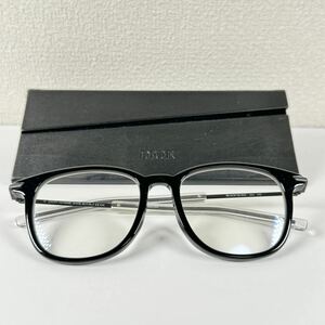 クリスチャンディオール b10 DIOR HOMME ディオールオム メガネ ブラック BLACK TIE 195F 263 145 C