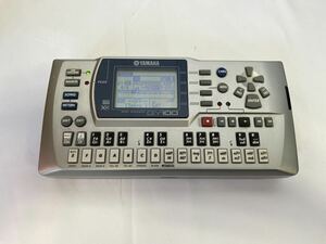 【現状渡し品】リズムマシン★シーケンサー★YAMAHA★ヤマハ★QY100　※通電、各パッド反応する事確認出来ました。ACアダプターも付属！