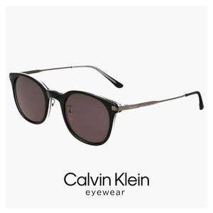 新品 カルバンクライン サングラス ck24529slb 003 49mm calvin klein メンズ レディース ユニセックス モデル ウェリントン 型 UVカット