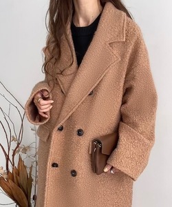 「FILLOU」 ダッフルコート LARGE ベージュ レディース