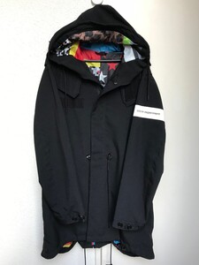 美品☆uniform experiment ユニフォームエクスペリメント/STAR HOOD MODS COAT/モッズコート/size:3(L)/UE-170000/SOPH./¥69,300円/メンズ