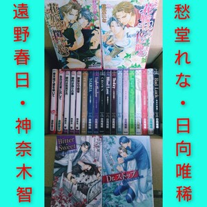 商業BL　人気作品　日向唯稀　愁堂れな　遠野春日　神奈木智　シリーズ　秘蔵本