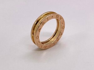 キングラム[01]BVLGARI ブルガリ ビーゼロワンリング K18PG 750 7.6g 12号【送料無料】J302