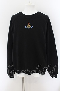 Vivienne Westwood / RAGLAN スウェット XS ブラック O-24-09-15-008-to-IG-ZY