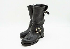 ◇【JIMMY CHOO ジミーチュウ】274BIKER バイカーブーツ ブラック 36 1/2