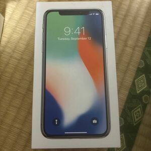 箱と一部付属品のみ 本体無し iPhone Ｘ用