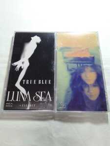 ダンボール補強・防水対策発送☆90s☆LUNA SEA☆シングルCD☆2枚セット☆END OF SORROW☆TRUE BLUE☆ルナシー☆1990年代☆河村隆一☆